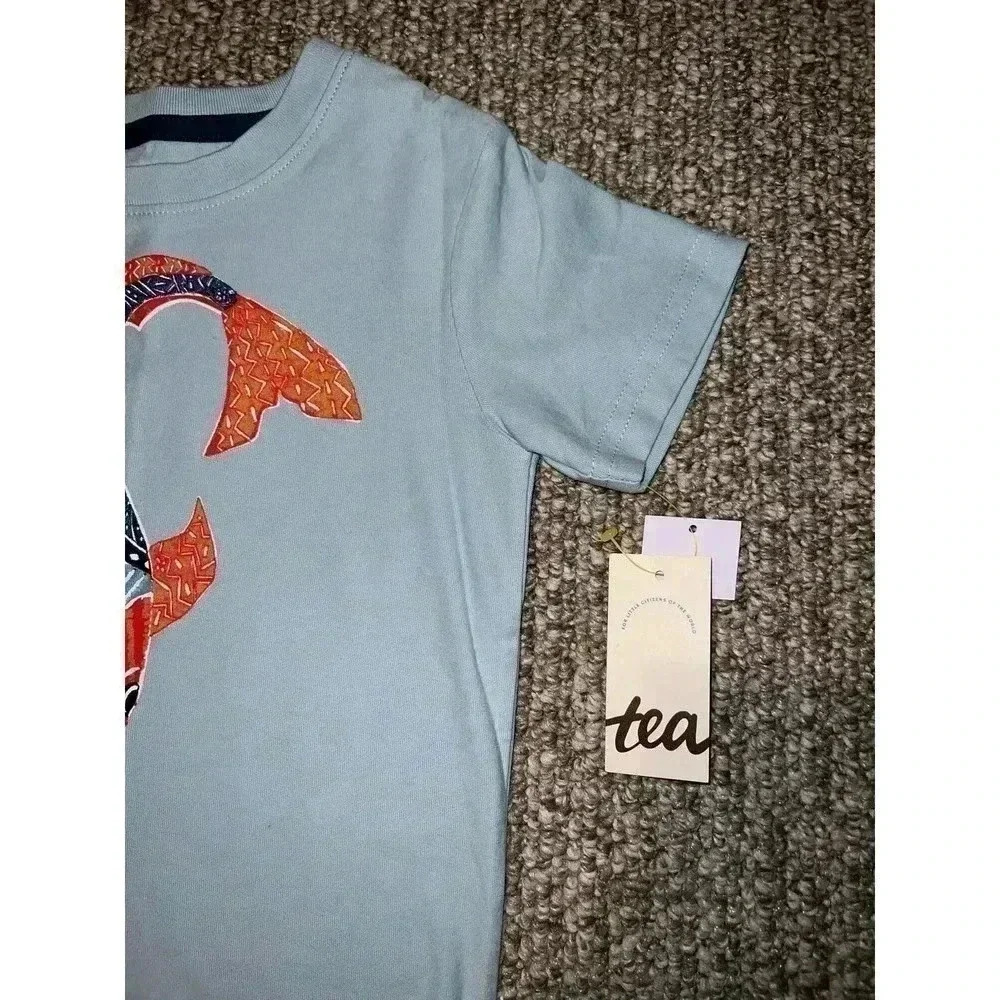 NWT! TEA fish top size 4 - Picture 5 of 6